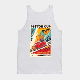 Piston cup cartoon Tank Top